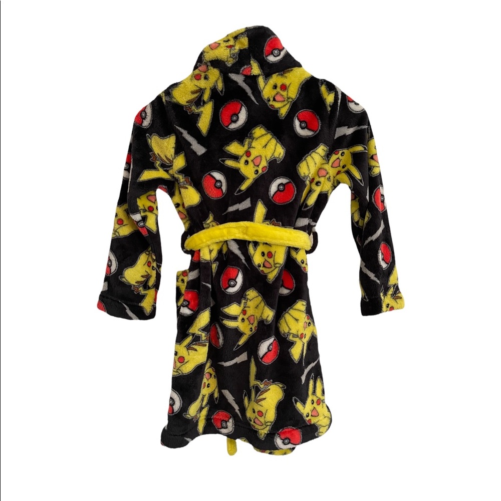 Set of 2 boys sleepwear. Pokémon robe. Shark theme terry cloth with fin on hood.